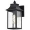 Nuvo Austen Outdoor Small Wall Lantern 1 Light Matte Black Finish 60/5997 - alternate 5